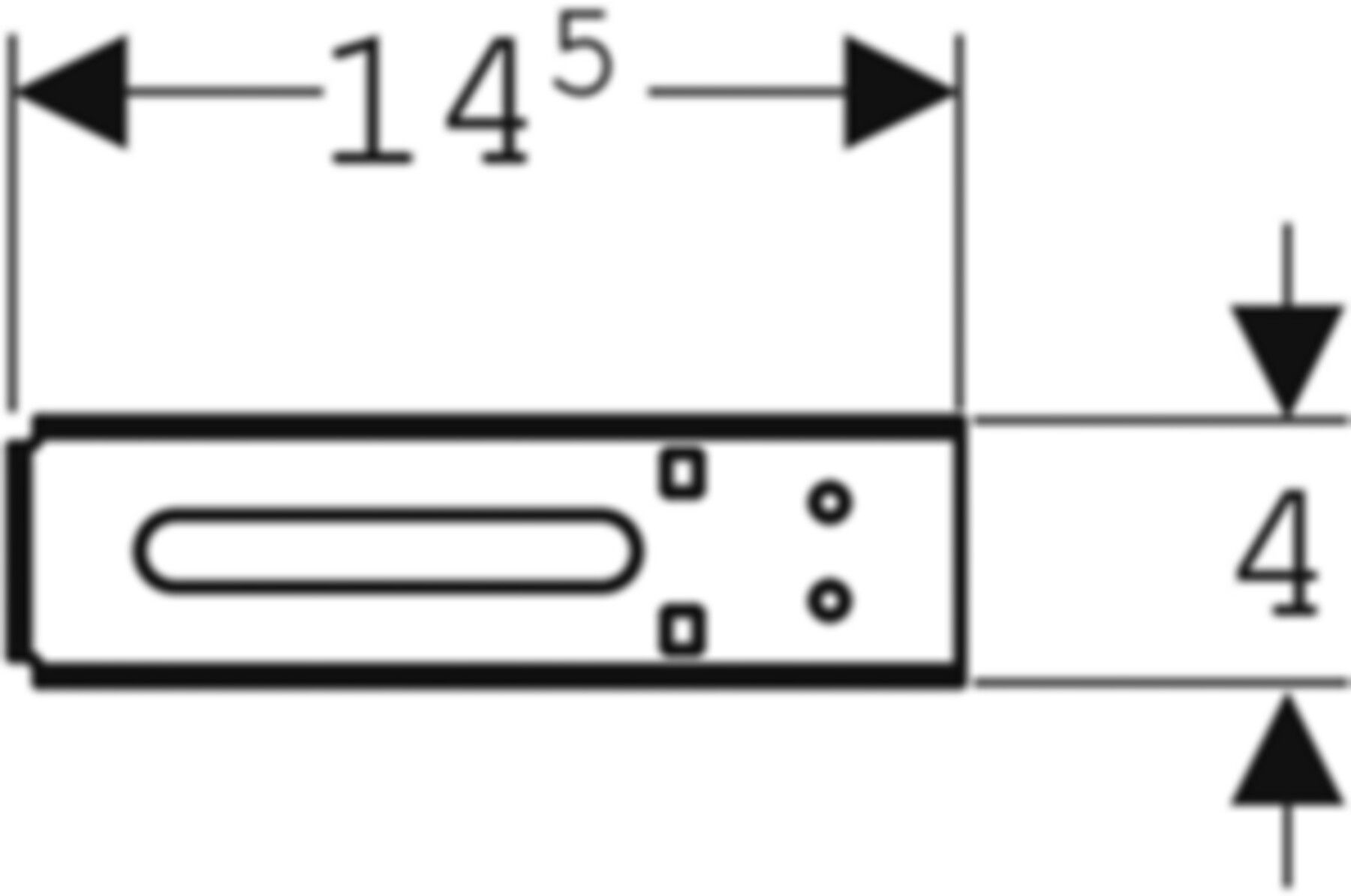 Rohrbefestigungs-Halter 111.891.00.1 - Geberit-Duofix
