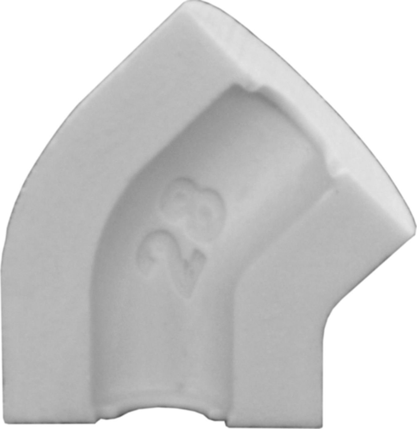 Bögen PIR-PVC 45° ELRI