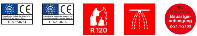 MULTI-MONTI Betonschrauben, MMS-PLUS-MS Flachrund T30, blau verz., Ø 7.5 x 60mm - Beton- und Maurerschrauben