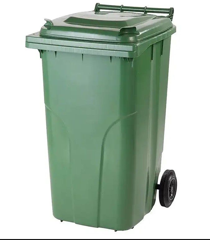 Kleincontainer aus Polyethylen 240l, grün - Container