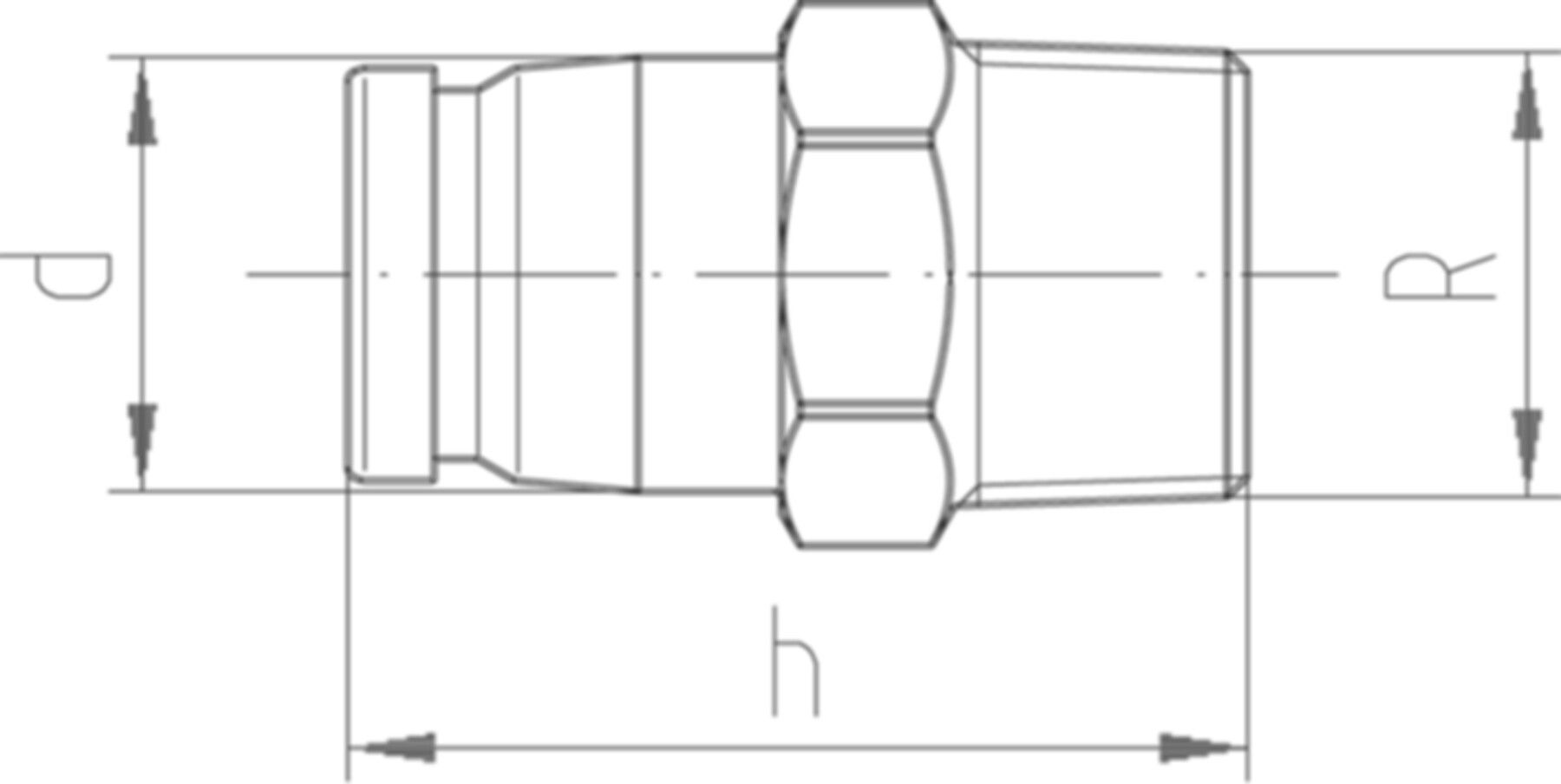 Übergangsmodul iFit mit AG 25/32- 1" 762 102 278 (762 101 278) - GF I-Fit Formstücke + Werkzeuge
