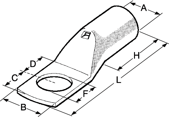 Presskabelschuhe m Sichtl BM CU VZN BN20395 BM01525/16mm²M5 - Bossard Schrauben