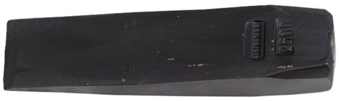 Spaltkeil, mit flachen Backen und Kerben 2.5kg, L= 220mm, B= 60mm - Bauwerkzeuge