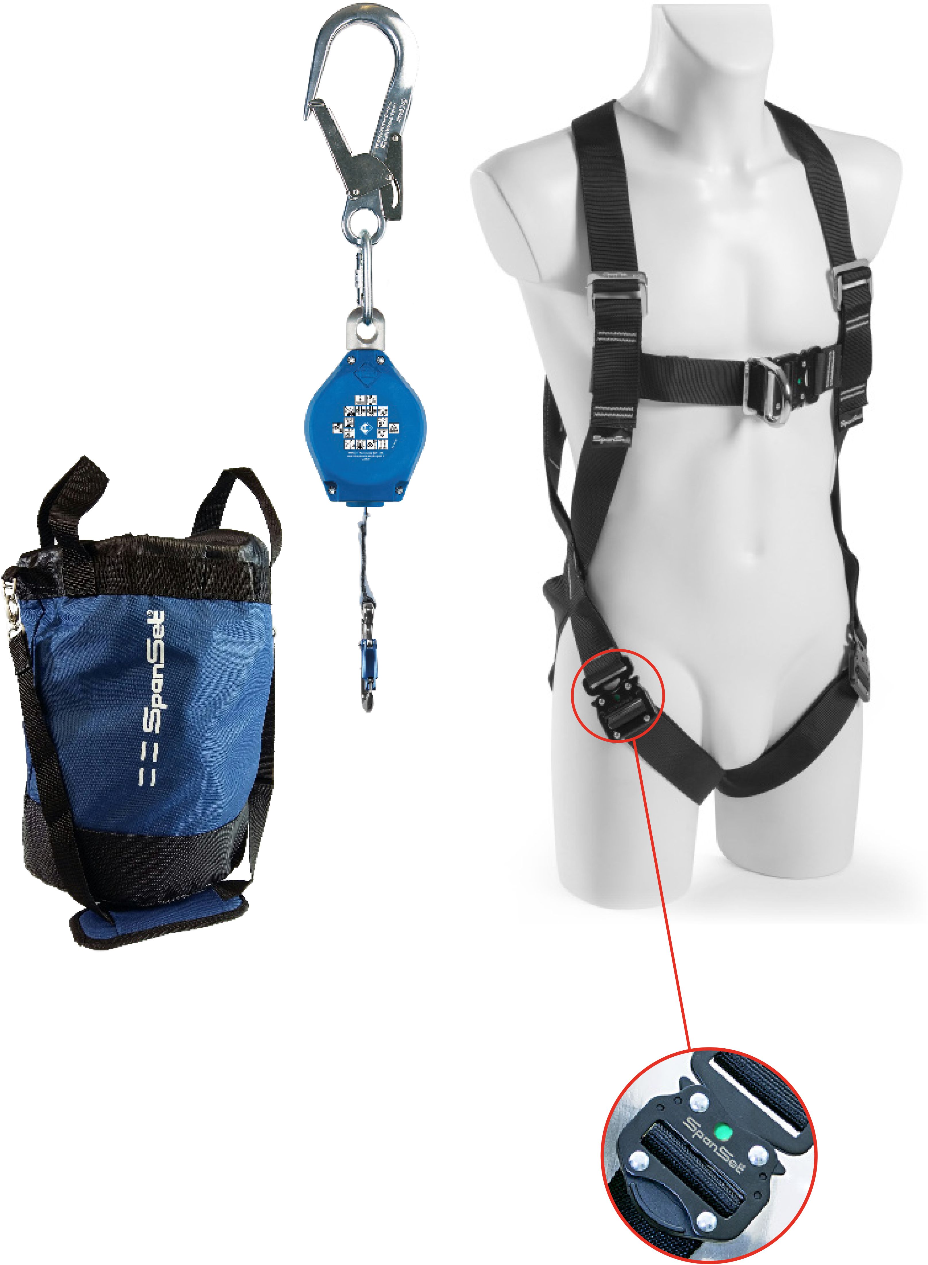 SPANSET Safety-Kit für den Gerüstbau (Spezial) Typ SK-103 2-Punkt-Auffangg. Höhensicherungsg. - Arbeitsschutz