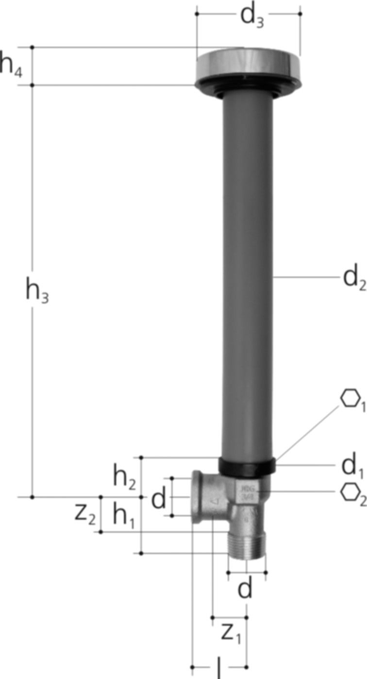 UP Eck-Geradsitzventile +GF+ JRG LegioStop