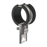 Rohrschelle z.Schutzrohr isol. 1/2" Inox AF 250.017.000 an Sockelrohrschelle - AF Blitzschutzprogramm