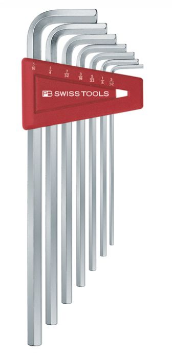 Winkelschraubenzieherset PB 214Z H, 8-tlg., Profil: Innensechskant - Bauwerkzeuge