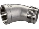 Inox-Winkel 45° IG/AG 3/4" 1121 - Rostfreie Gewindefittings