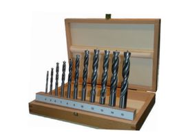 STERN Holzspiralbohrer-Satz, in Kassette 11-tlg., Ø 4 - 15mm, Mod. 303E/HS - Holzbearbeitung