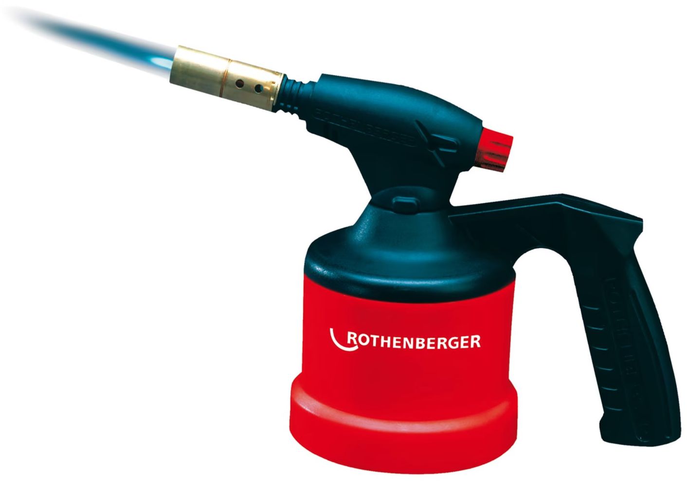 ROTHENBERGER Weichlötbrenner Roflame 4 Zündung, Feinregulierung, ohne Gaskartusche, - Löten