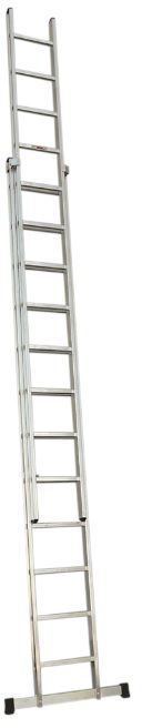 HB Schiebeleiter (gebördelt) Typ 350, 2x16 Sprossen, L=4.68/8.33m - Garten