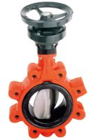 Endabsperrklappen mit Getriebe KSB Boax-SF