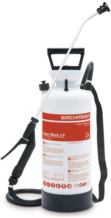 BIRCHMEIER Sprühgerät Clean-Matic 5 P 5 Liter, 4 bar, Edelstahl-Sprührohr - Reinigung