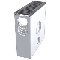 TOP 100 C250 mit verz. Stegrost Einlaufkasten