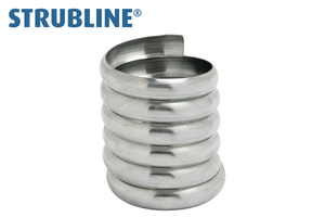 Wulsten 7 Umgänge 75 mm 290 "Strubline" - Zink Spenglereihalbfabrikate