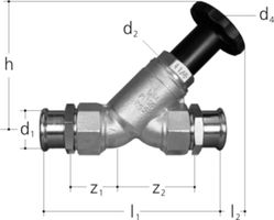 Schrägsitzventile +GF+ JRG LegioStop