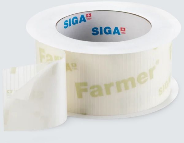 Siga Farmer 60mm x 15 M PE- Folie mit Hochleistungsklebstoff - Dichten