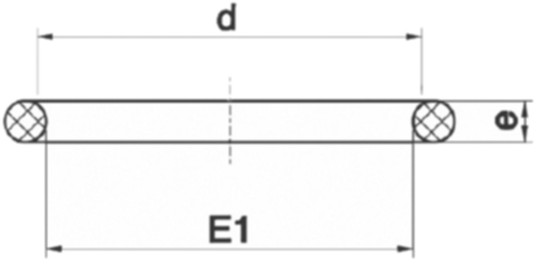 O-Ring NBR 7002 d 20mm - Plasson-Klemmfittinge