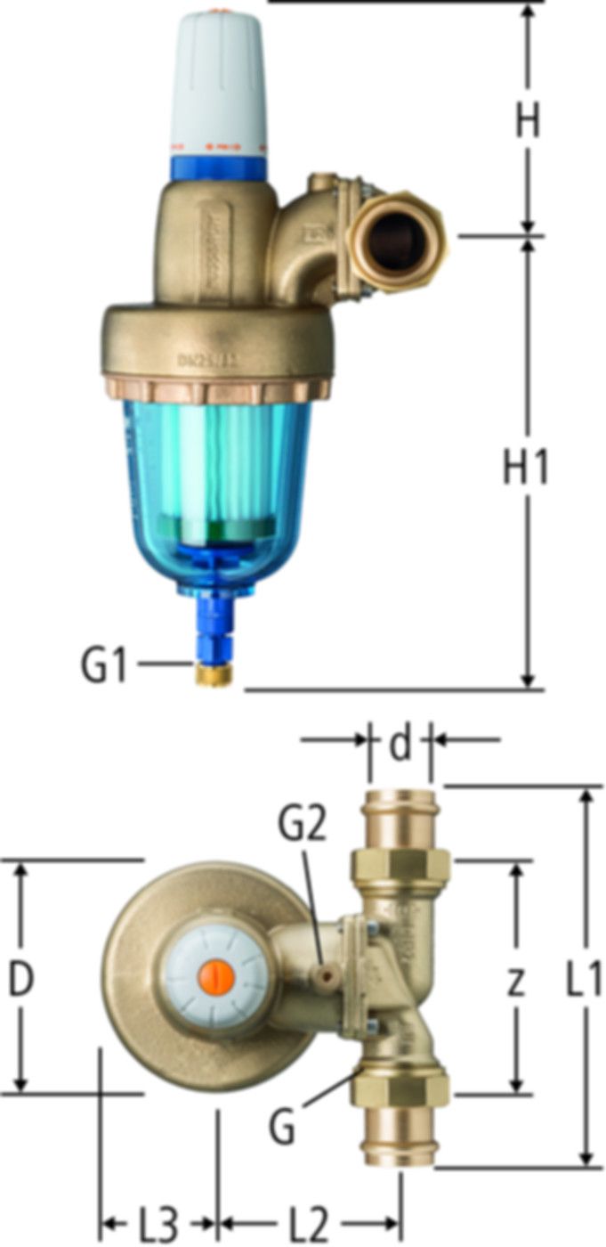 Druckreduzierventile NUSSBAUM Redfil