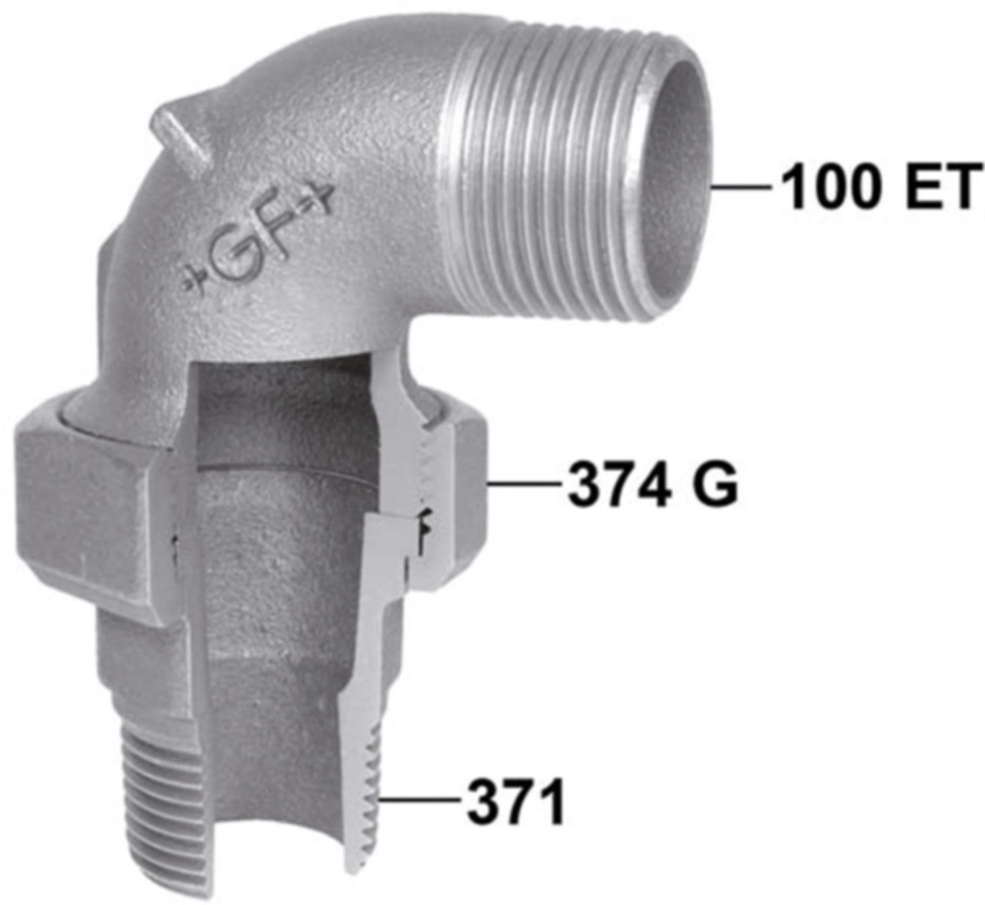 Winkelverschraubungen +GF+ 101V
