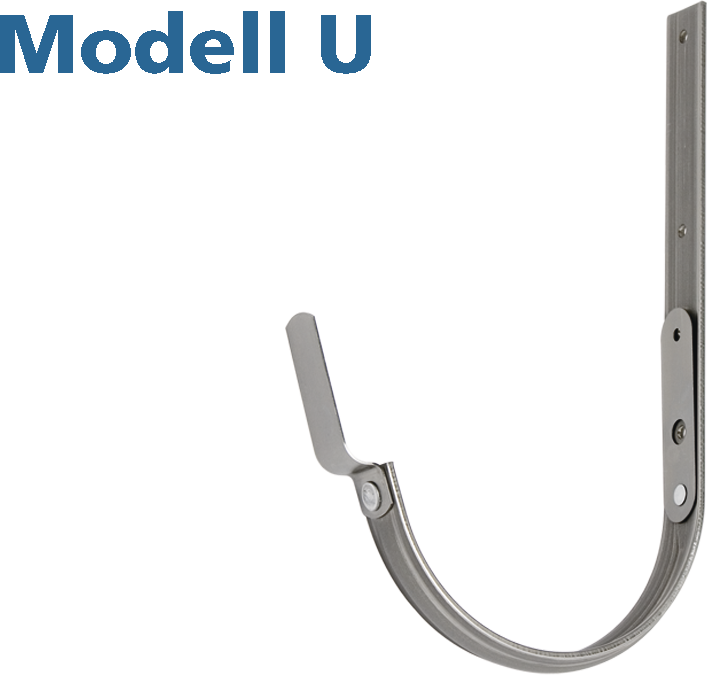 Rinnenhaken Mod. U 27/4 330 mm 110 - Cr-Ni Spenglereihalbfabrikate