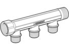 Verteiler dreifach 3/4" 653.429.00.1 Verteilerabgang MasterFix 1/2" - Geberit FlowFit-Rohre/Formstücke