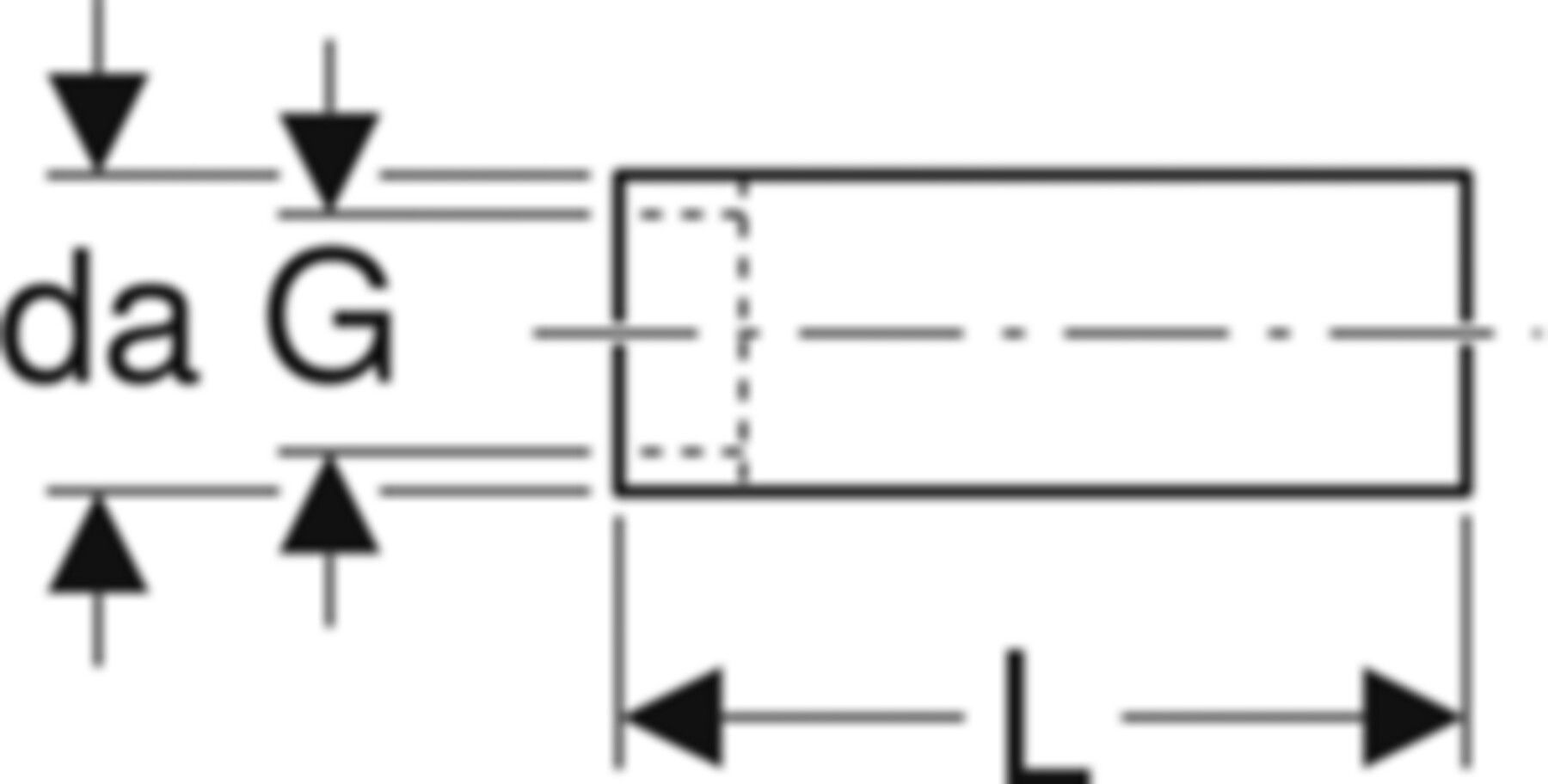Schutz- u.Befestigungshülse 1/2" 650.931.00.1 - Geberit-Push Fit-Werkzeuge