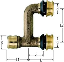Verteilstücke NUSSBAUM Optiflex-Flowpress
