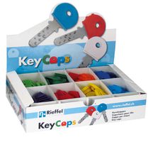 Schlüsselkappen Kunststoff assortiert für Zylinderschlüssel - Schlüsselzubehör
