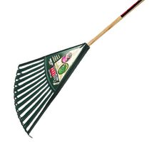 Laubrechen Kunststoff "True Temper" L= 135cm, B= 600mm, 11 Zinken - Gartenbauwerkzeuge