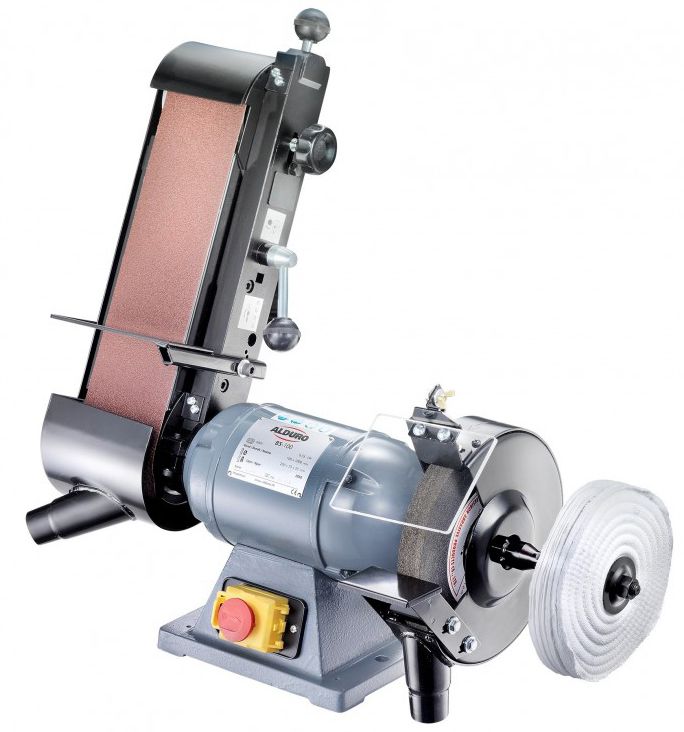ALDURO Bandschleifmaschine BS-100+ 400V, 0.55kW, 29kg, Band 100 x 1000mm - Schleifen