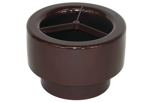 Abschlusszargen braun 47 X 80 mm 336 NW 60 zu Geb.63 - Kunststoff Spenglerei-Artikel