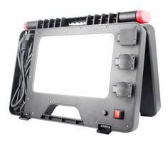 LED-Koffer Leuchte, 100W Sound, 8000 Lumen 2 Stomstecker, 1 Lautsprecher, 5m Kabel - Lampen, Leuchten