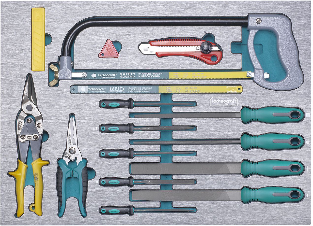 Werkstattwagen SWISS-TEAM-PLUS 743-tlg. 1/4",3/8, 1/2" - Schlüsselwerkzeuge