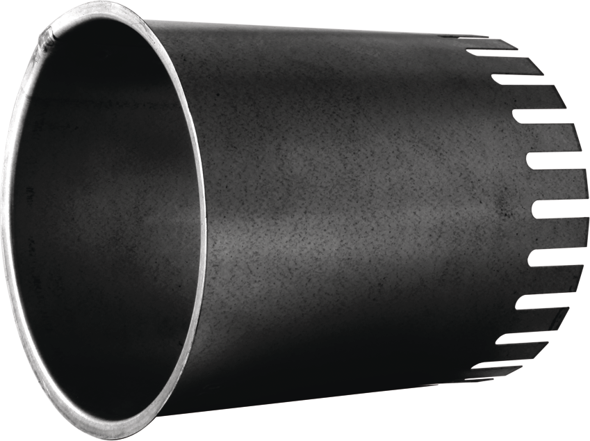 Futterrohre schwarz 135/200mm 818 - Ofenrohre und Zubehör