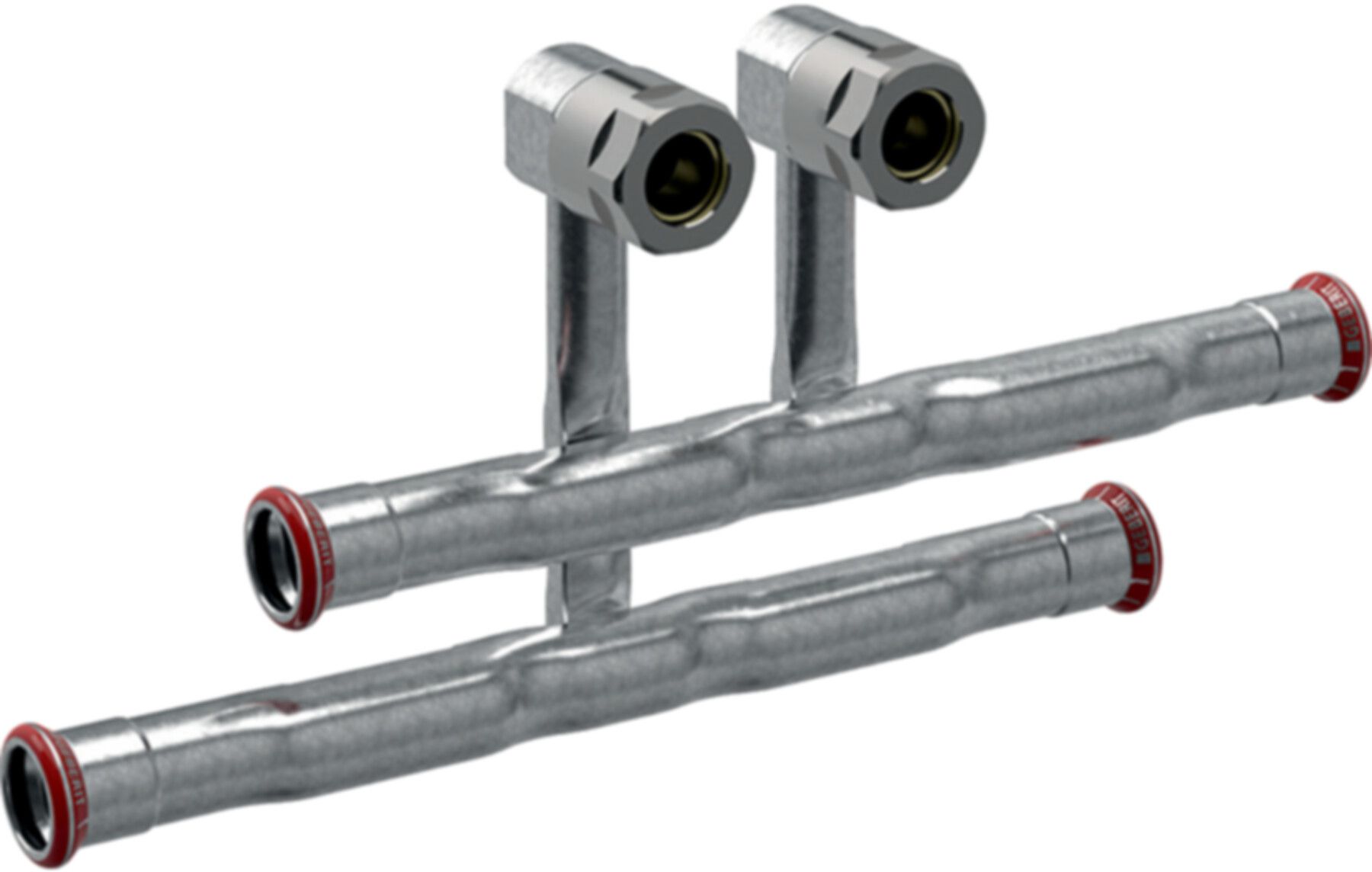 Anschluss-T-Stücke-Sets GEBERIT Mapress C-Stahl