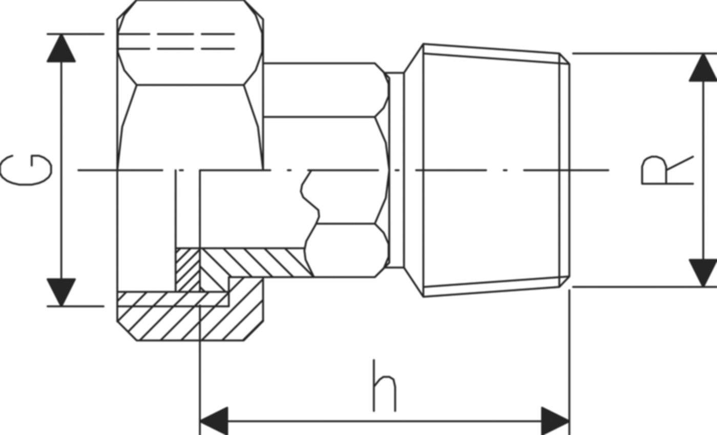 Übergangs-Verschraubung 3/4" 3312 760 857 060 (760 854 716) - GF Instaflex-Klemmprogramm