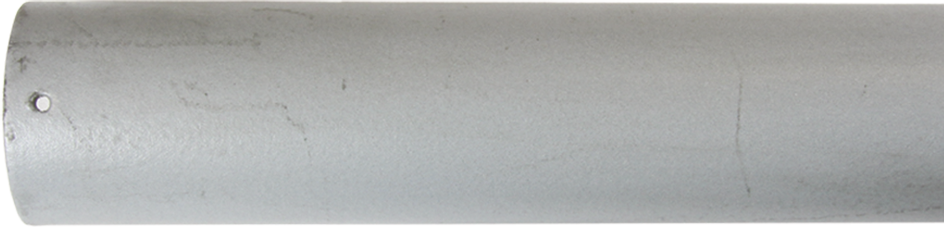 Grau a 1 M 83 mm 206 - Stahl-Sockelrohre