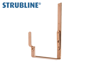 Rinnenhaken eckig 27/5 330 mm 115 "Strubline" - Kupfer Spenglereihalbfabrikate