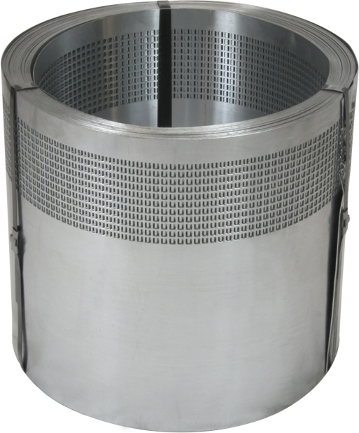Lüftungsband a 40 M 250 mm 195 - Zink vorbew. Spenglereihalbfabrikate