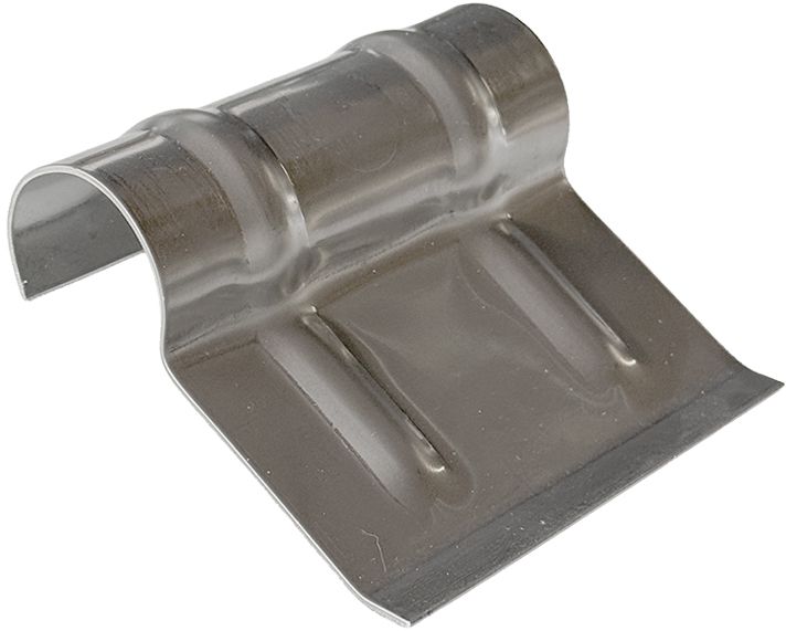 Schnee- und Eisstop 3/4"  408 zum überklemmen, 80 mm lang - Cr-Ni Spenglereihalbfabrikate