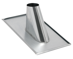 Dunstrohreinfassungen 50° 50 mm 300 - Zink Spenglereihalbfabrikate