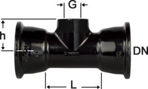 T-Stücke vonRoll hydro Fig. 2858
