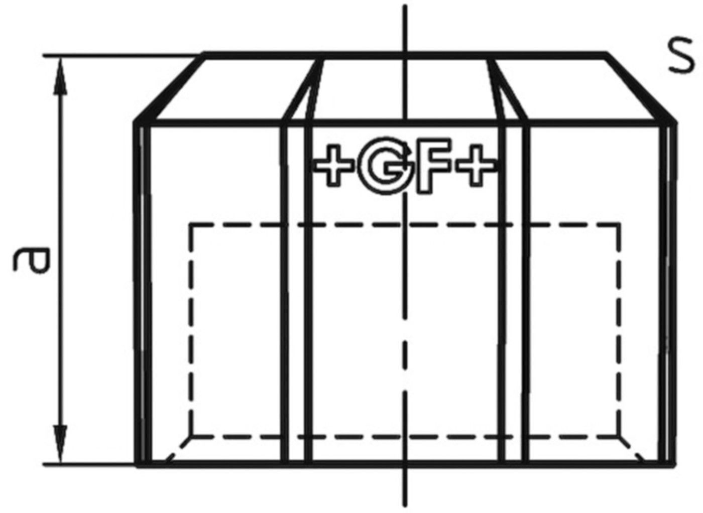 Kappe 300 V 2" 770 300 209 - GF verz. Tempergussfittings