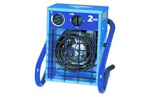 El-Björn Heizlüfter, 2kW, 230V, TE12 VF21, Luftumwälzung 230 m³/h - Klima