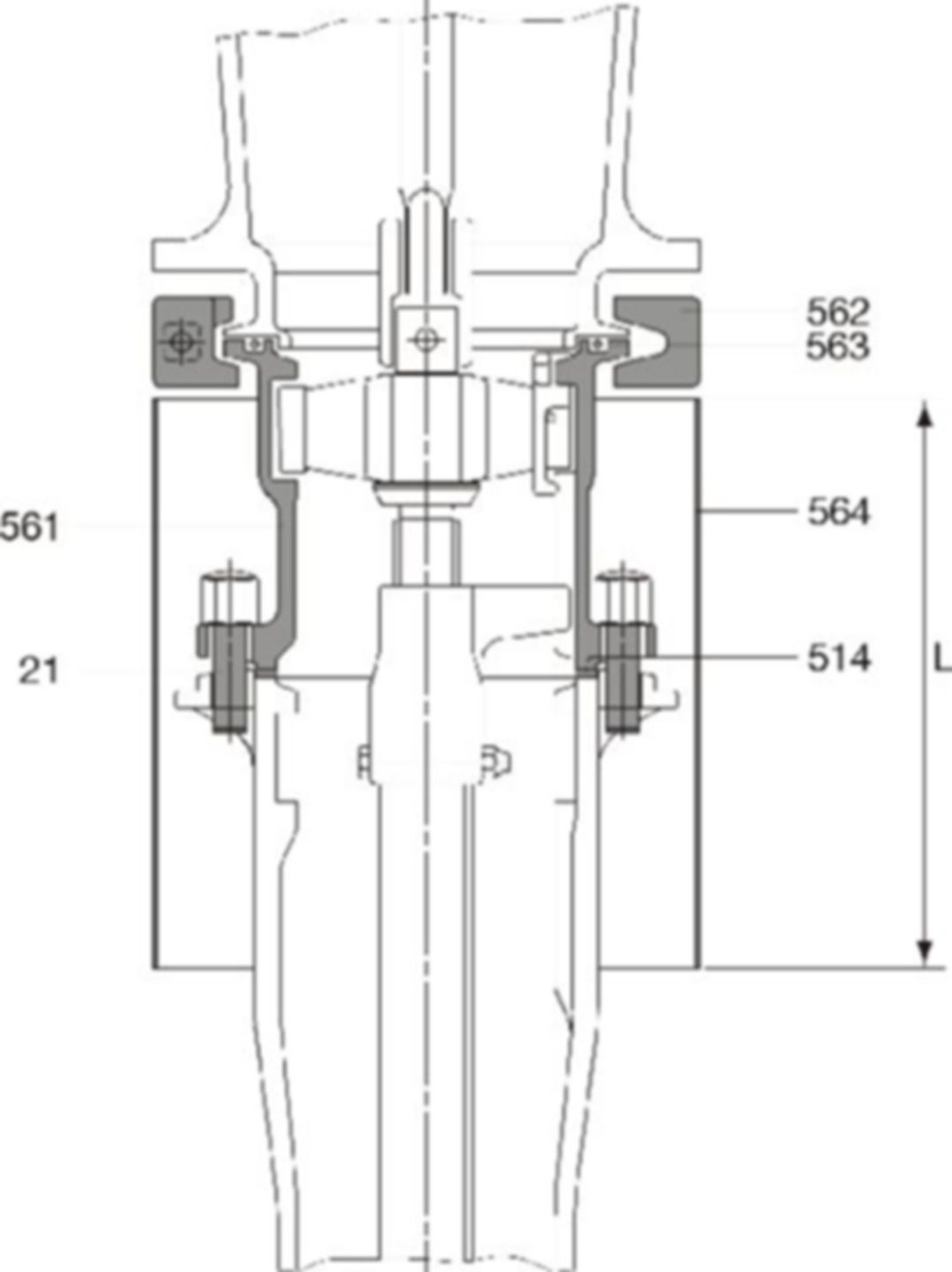 Verbindungsset verzinkt Fig. 5708 Set zur Verbindung eines Oberteils - Von Roll Hydranten