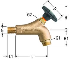 Gartenventile NUSSBAUM