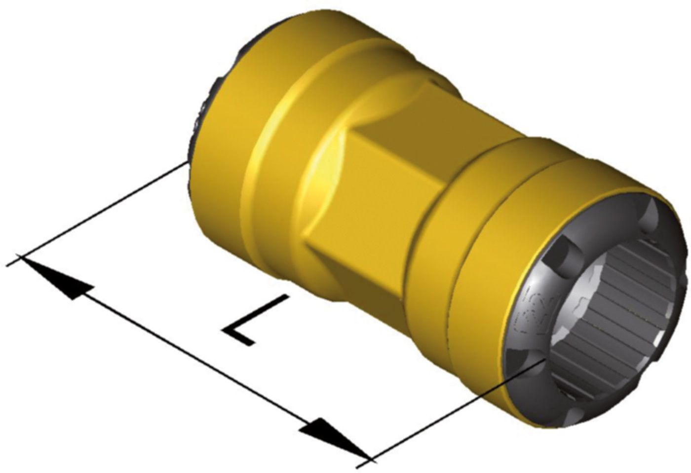 Schiebemuffe egal d 18 mm 9825S.18 - SudoFIT-Formstücke