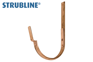 Rinnenhaken profiliert 25/5 200 mm 111 "Strubline" - Kupfer Spenglereihalbfabrikate