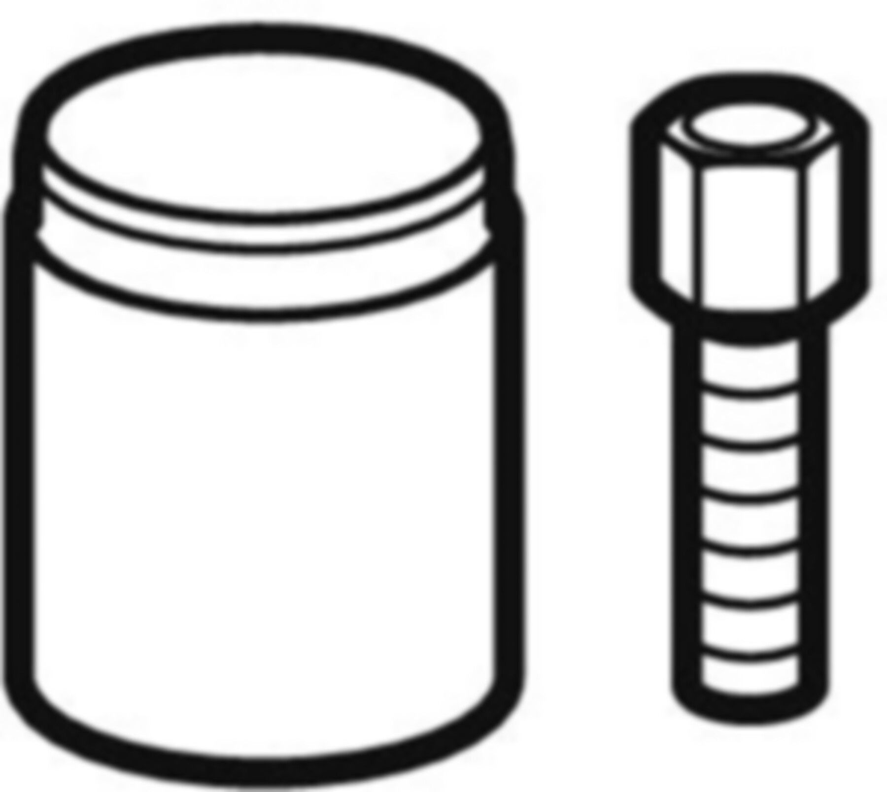 Verlängerungsset zu Ablauftrichter 150.211.00.1 - Geberit-PE-Formstücke